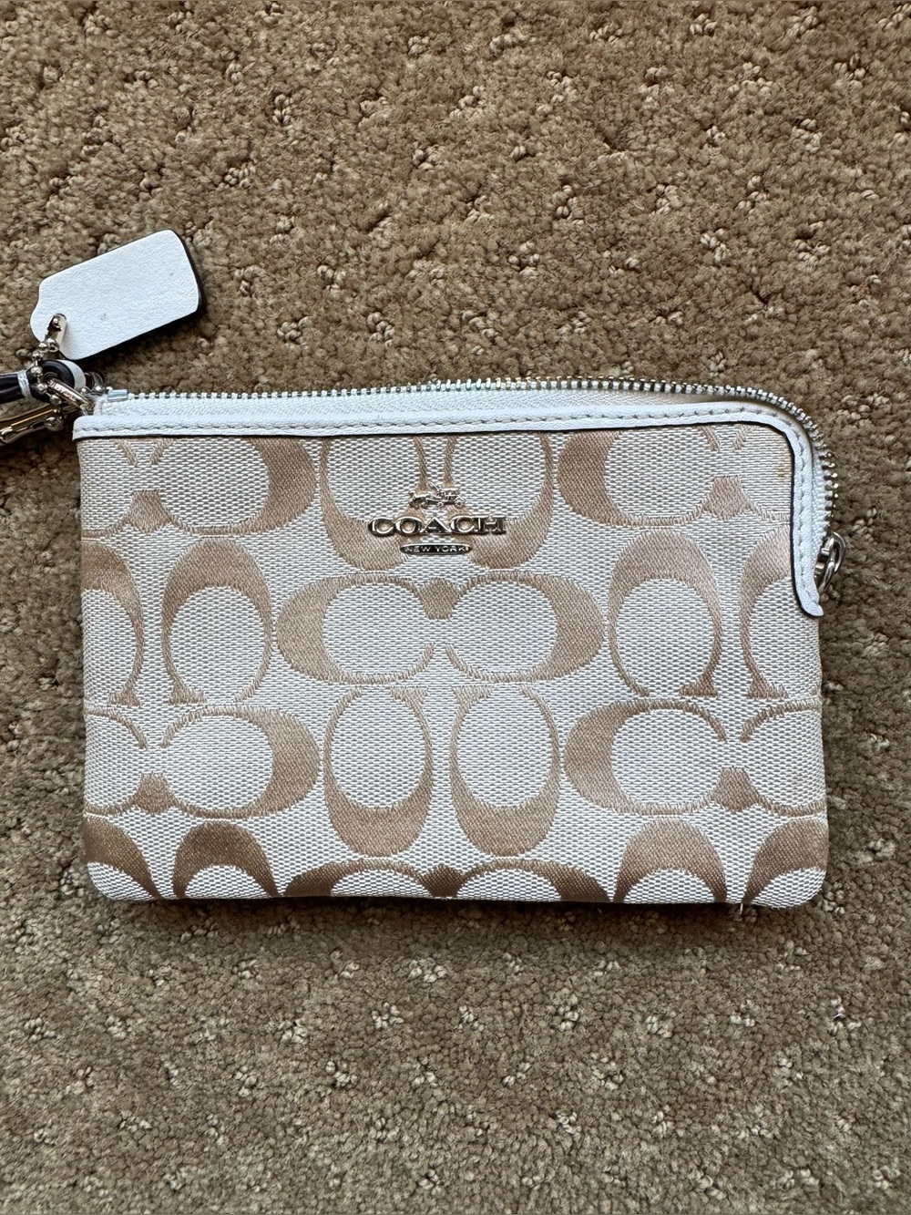 Coach Signature Bag and Corner Zip Wristlet - Picture 9 of 12
